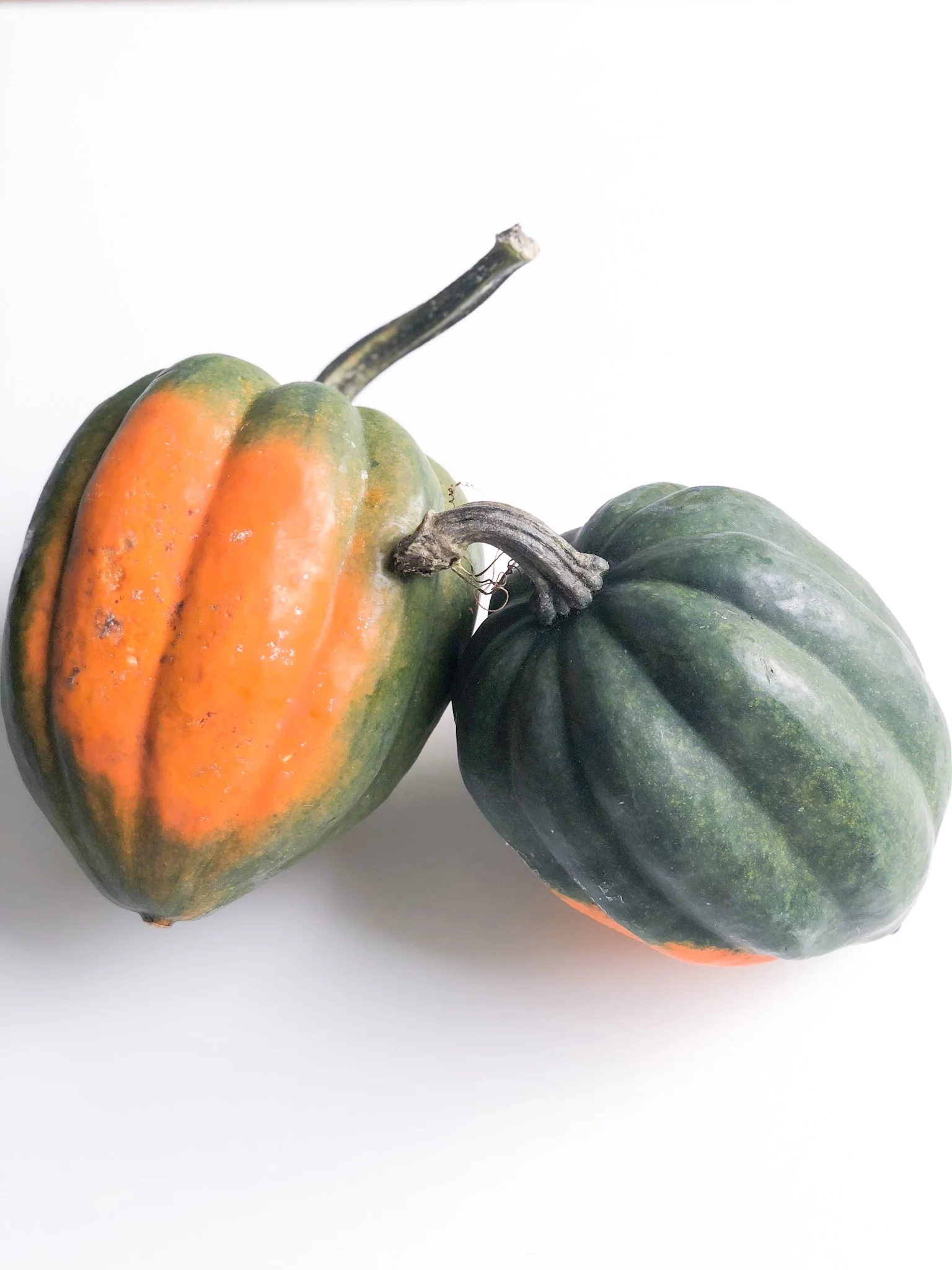 roasted acorn squash with goat cheese and walnuts {gluten free